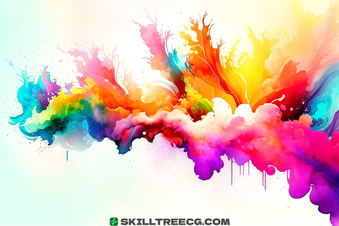 图片[4]-Colorful Watercolor Texture Backgrounds（836176）-技能树